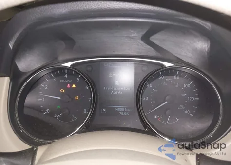 2015 Nissan Rogue Sv z USA, uszkodzony, nr VIN KNMAT2MV1FP564558